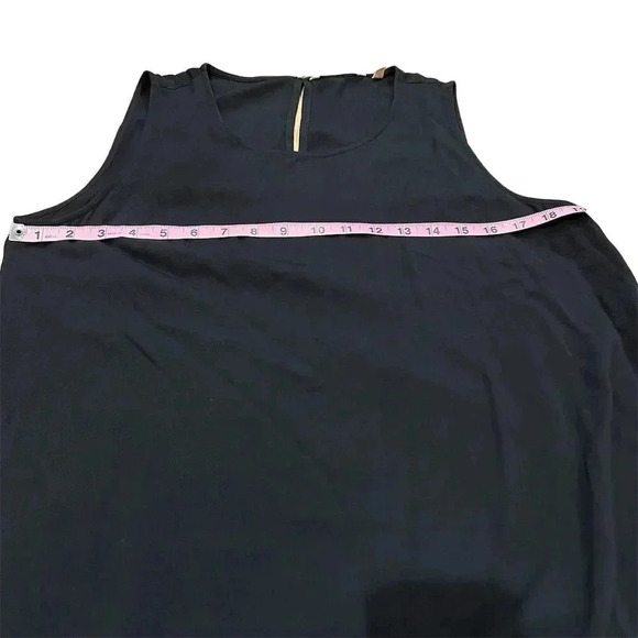 Soft Surroundings Women's Black Sleeveless Blouse Size M Casual Top - Picture 10 of 13